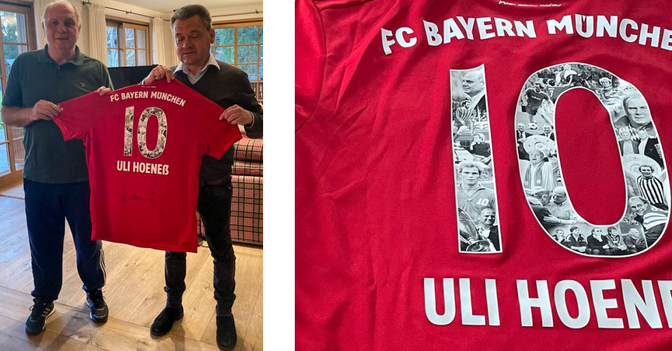  Hoeneß Spezialtrikot 