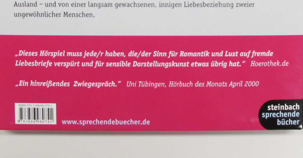 Hörspiel Elsner signiert   Hörspiel Elsner signiert