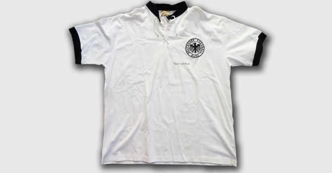 Horst Eckel DFB Trikot   Horst Eckel DFB Trikot