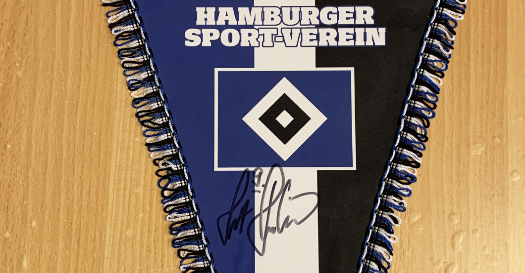  HSV Shirt und Wimpel 