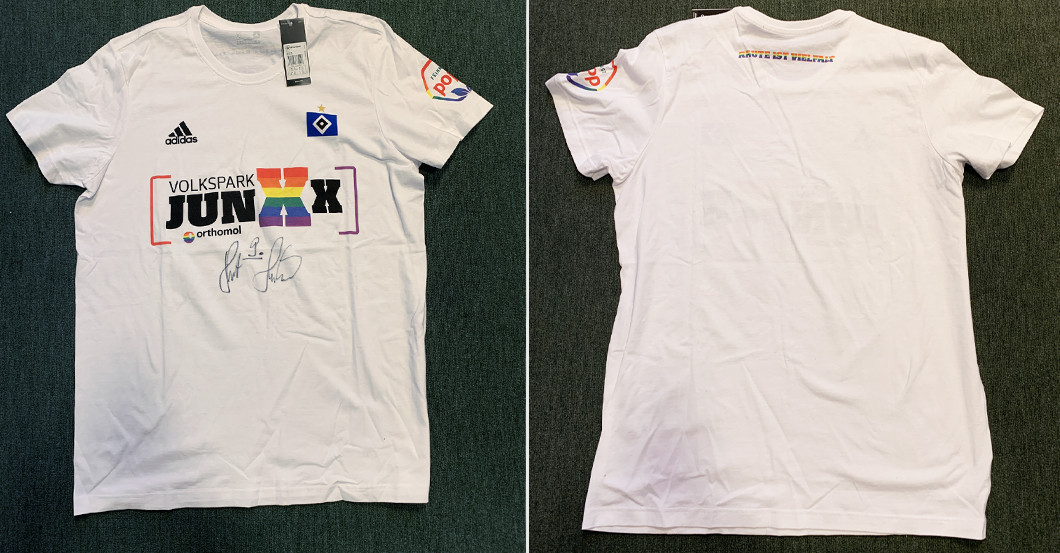  HSV Shirt und Wimpel 