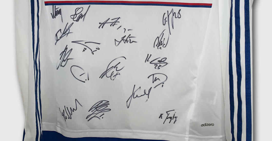 HSV signiert Trikot   HSV signiert Trikot