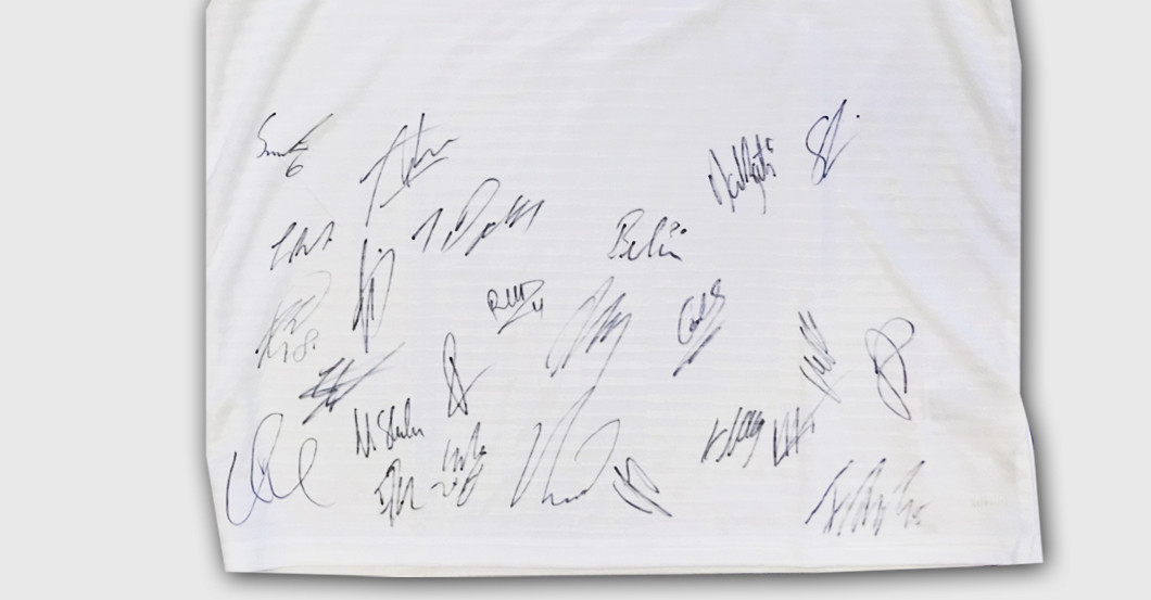  HSV teamsigniertes Trikot 