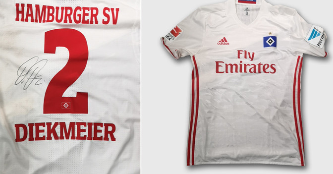 HSV Trikot Diekmeier   HSV Trikot Diekmeier