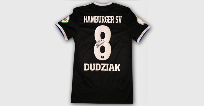 HSV Trikot Dudziak   HSV Trikot Dudziak