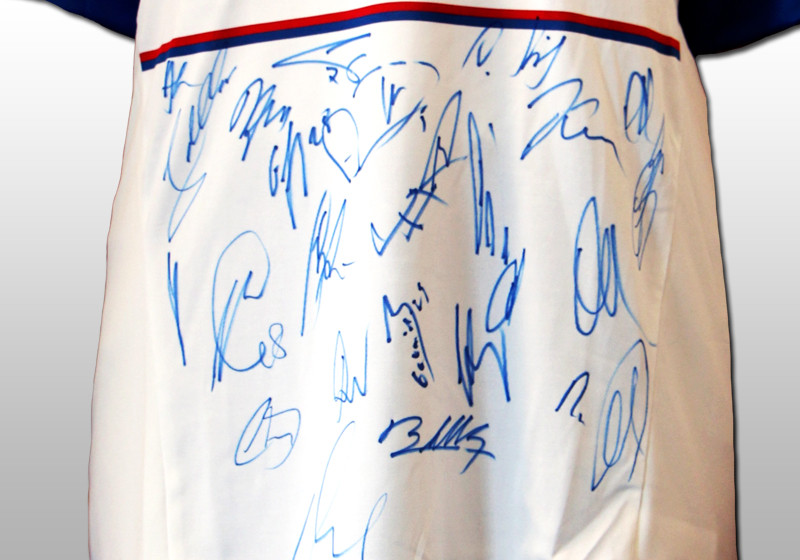  HSV Trikot teamsigniert 