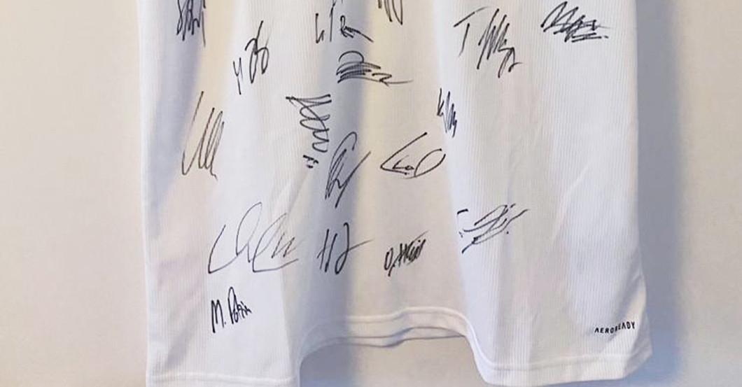  HSV Trikot teamsigniert 