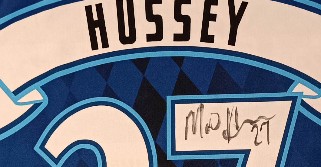  Hussey Eishockey Trikot 