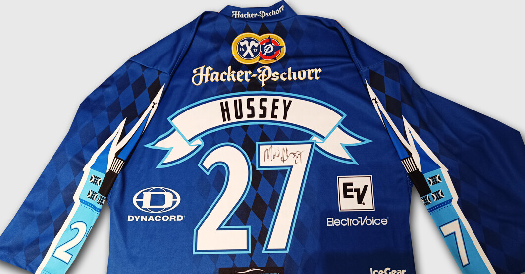  Hussey Eishockey Trikot 