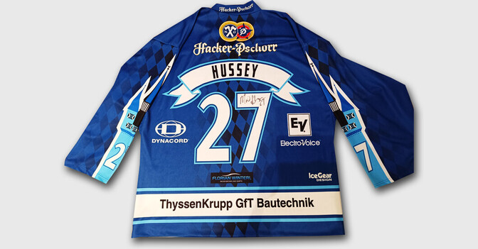  Hussey Eishockey Trikot 