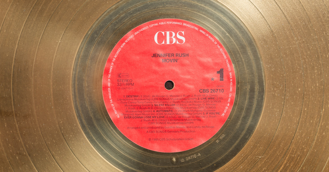 Jennifer Rush Gold Award   Jennifer Rush Gold Award