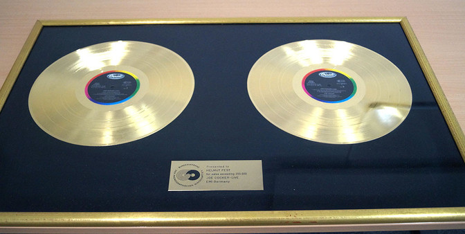 Joe Cocker Schallplatte   Joe Cocker Schallplatte