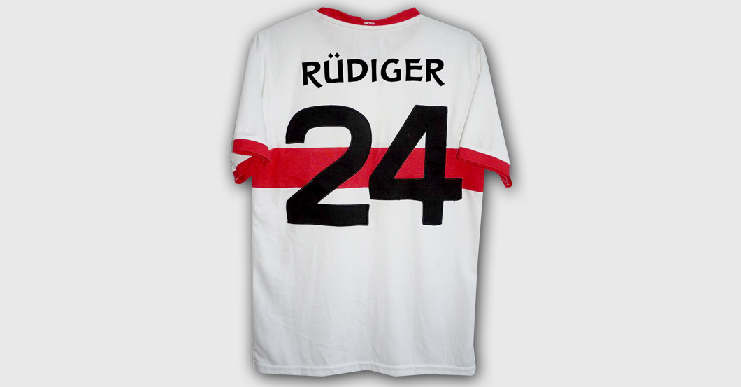 Jubiläumstrikot VfB   Jubiläumstrikot VfB