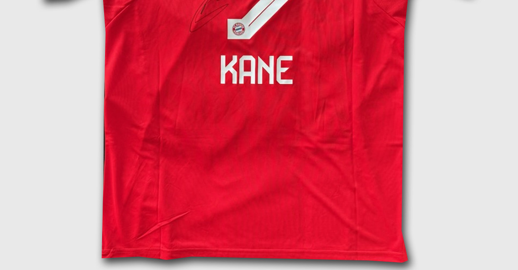  Kane Trikot signiert 