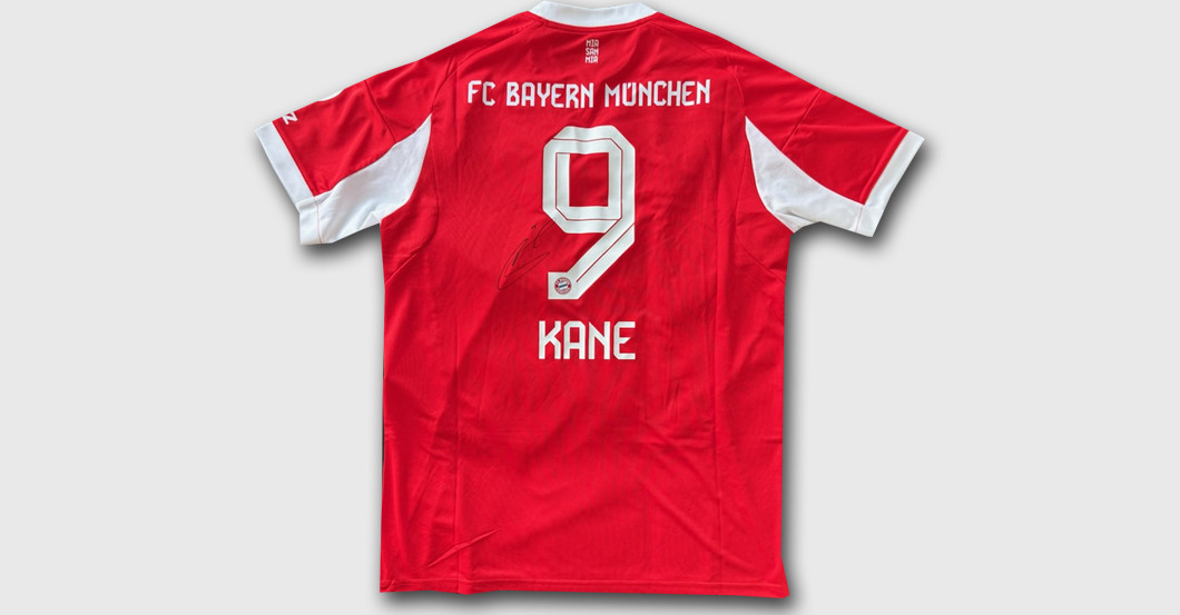  Kane Trikot signiert 
