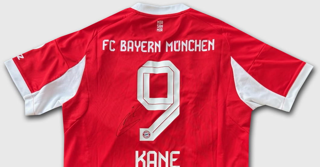  Kane Trikot signiert 