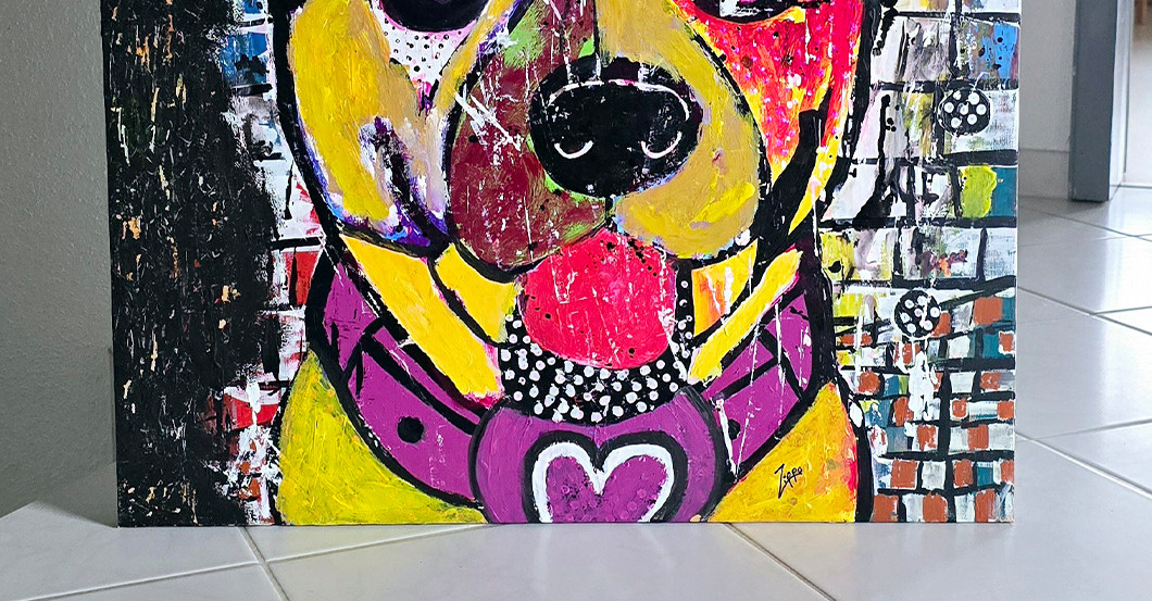  Katja Zippo PopArt Hund 