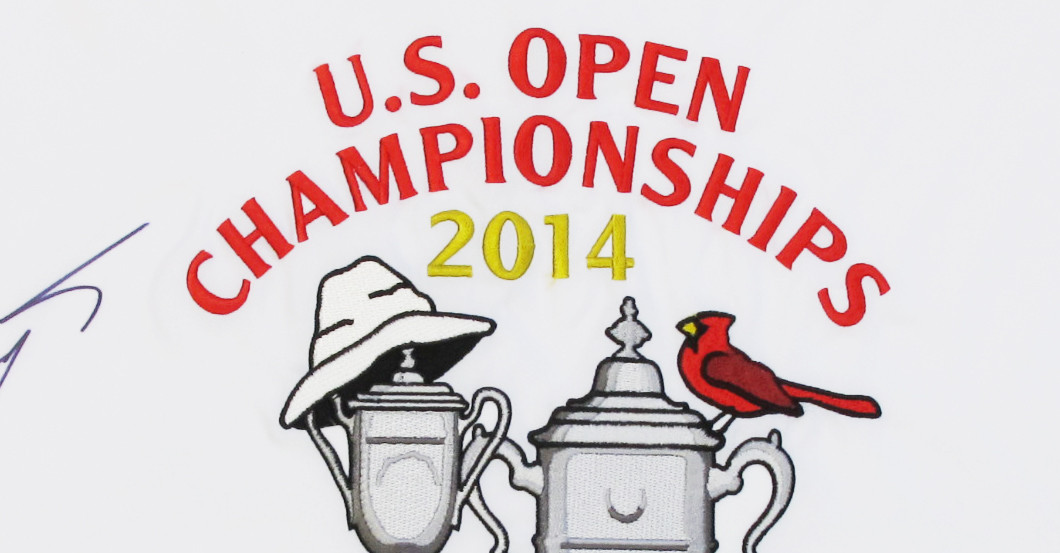  Kaymers signierte Flagge 