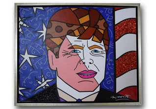 Kennedy Portrait Britto Kennedy Portrait Britto