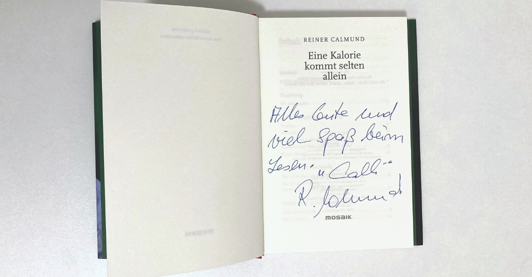 KH Calmund Buch   KH Calmund Buch