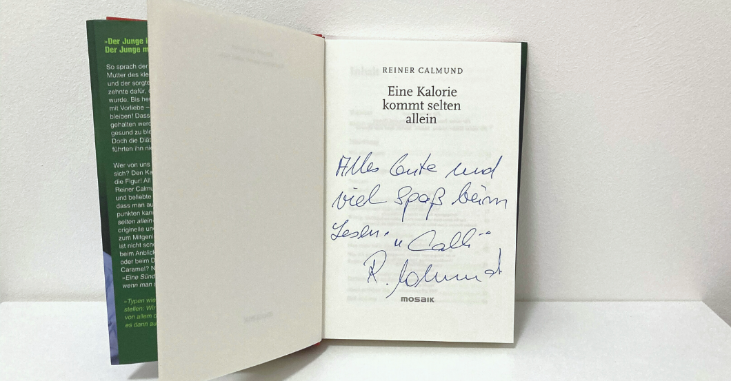 KH Calmund Buch   KH Calmund Buch