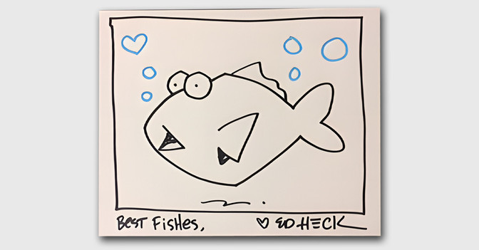  KH Ed Heck Zeichnung 