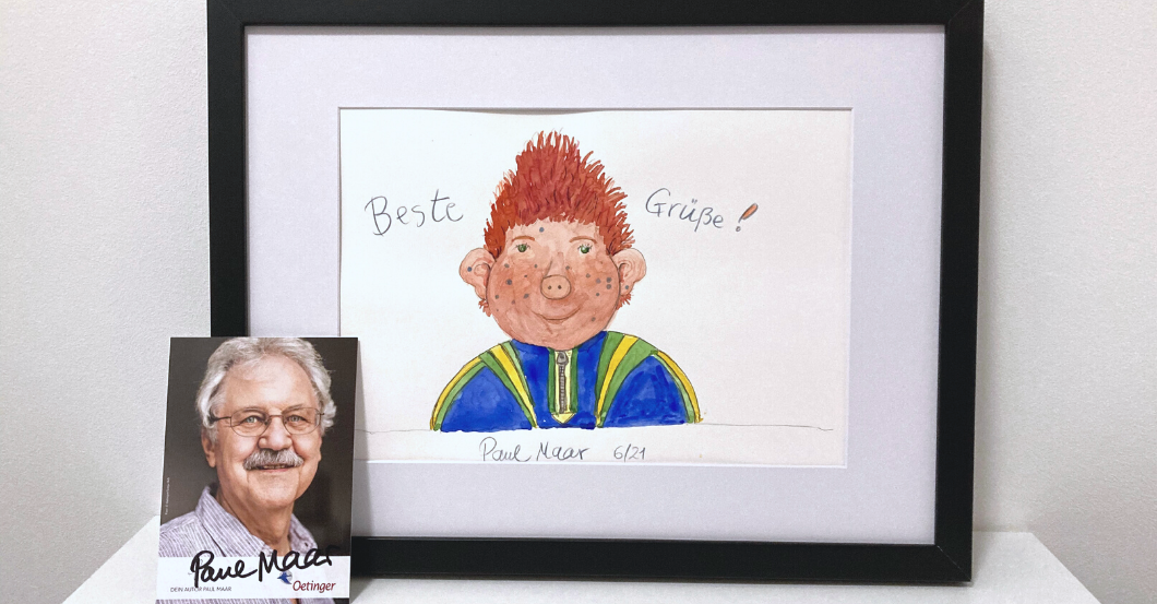 KH Paul Maar Zeichnung   KH Paul Maar Zeichnung