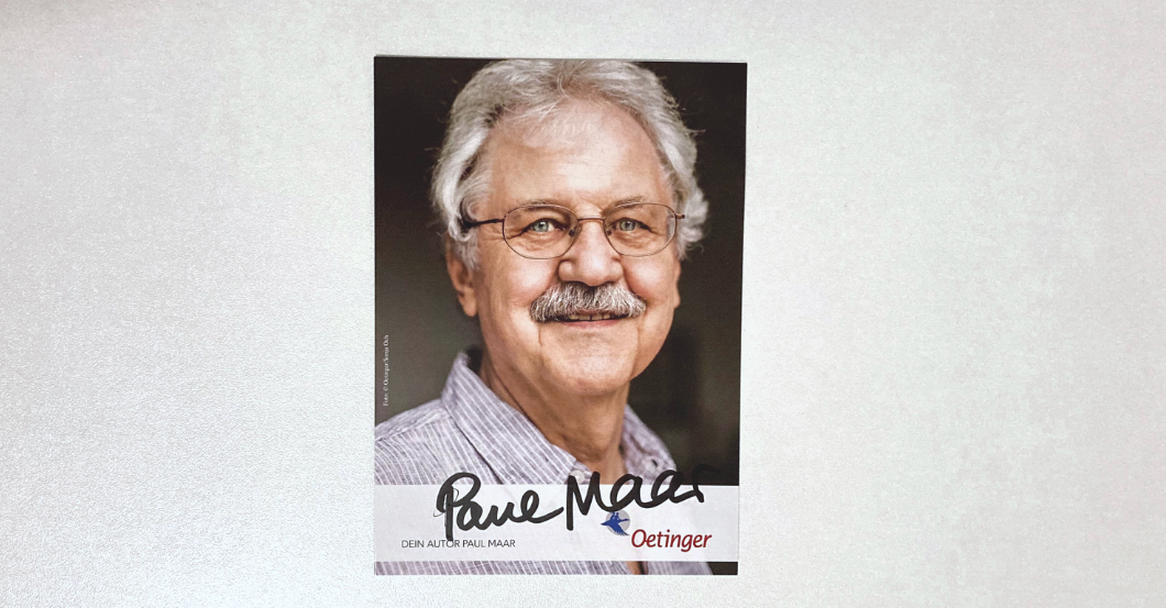 KH Paul Maar Zeichnung   KH Paul Maar Zeichnung