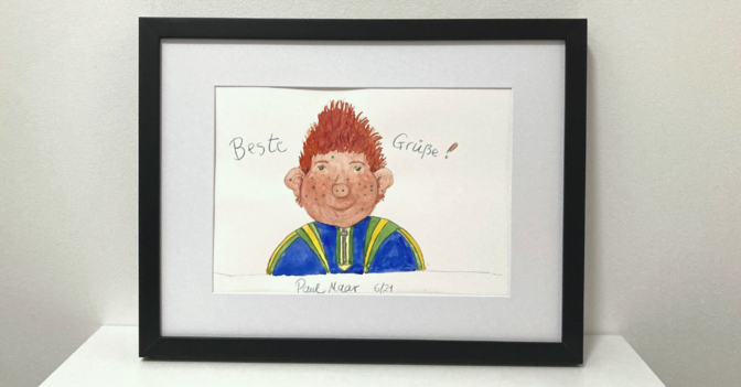  KH Paul Maar Zeichnung 