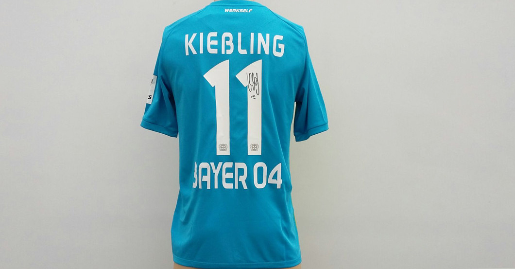 Kießling Bayer 04 Trikot   Kießling Bayer 04 Trikot