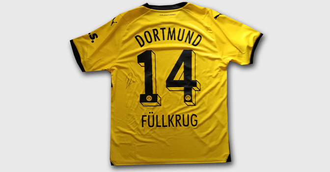 KiO Füllkrug BVB Trikot   KiO Füllkrug BVB Trikot