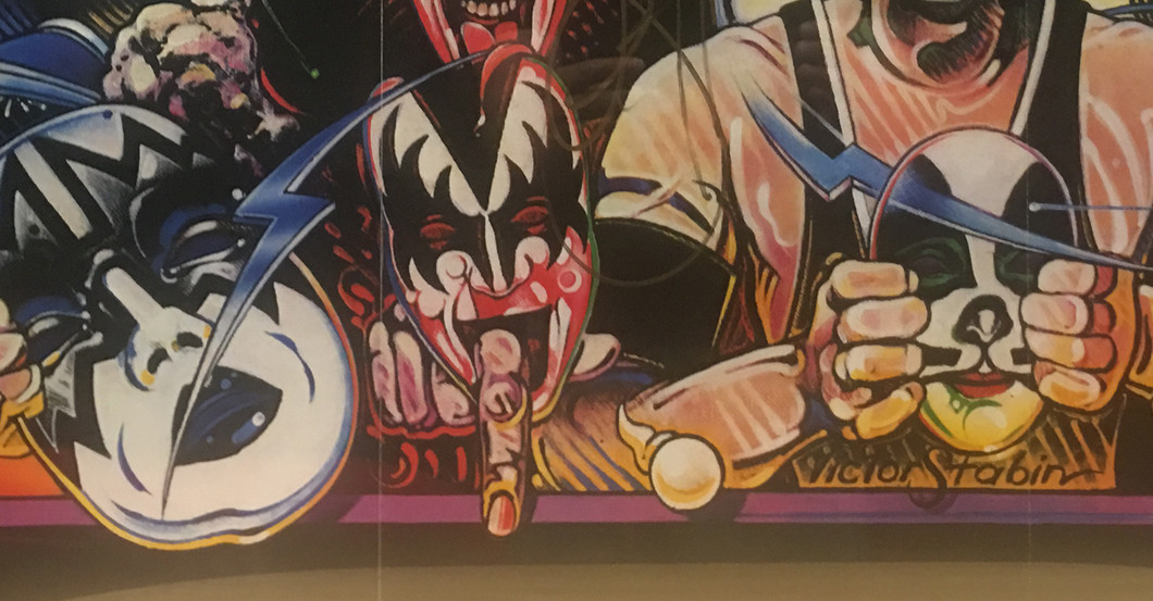 Kiss gerahmtes Bild   Kiss gerahmtes Bild