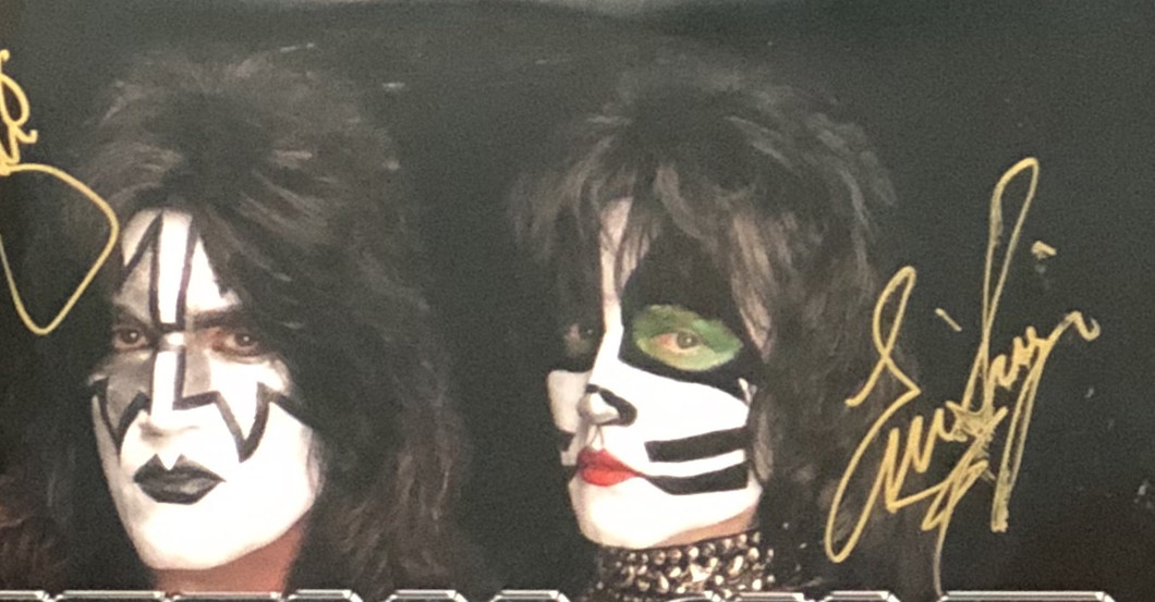 KISS Platte signiert   KISS Platte signiert