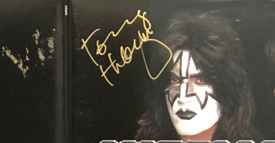 KISS Platte signiert   KISS Platte signiert