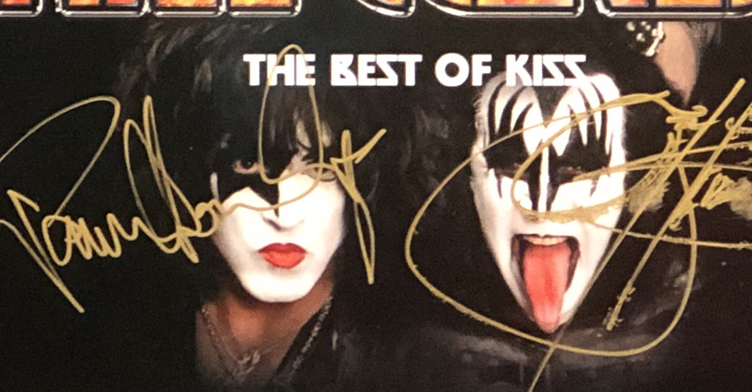 KISS Platte signiert   KISS Platte signiert