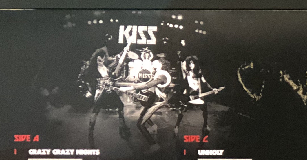 KISS Platte signiert   KISS Platte signiert