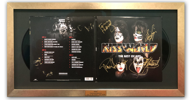 KISS Platte signiert   KISS Platte signiert