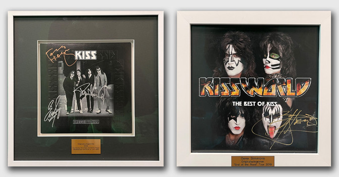 KISS zwei LPs   KISS zwei LPs