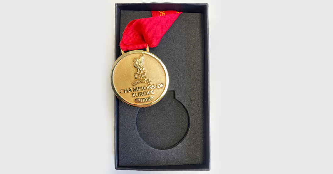  KL Liverpool Medaille 