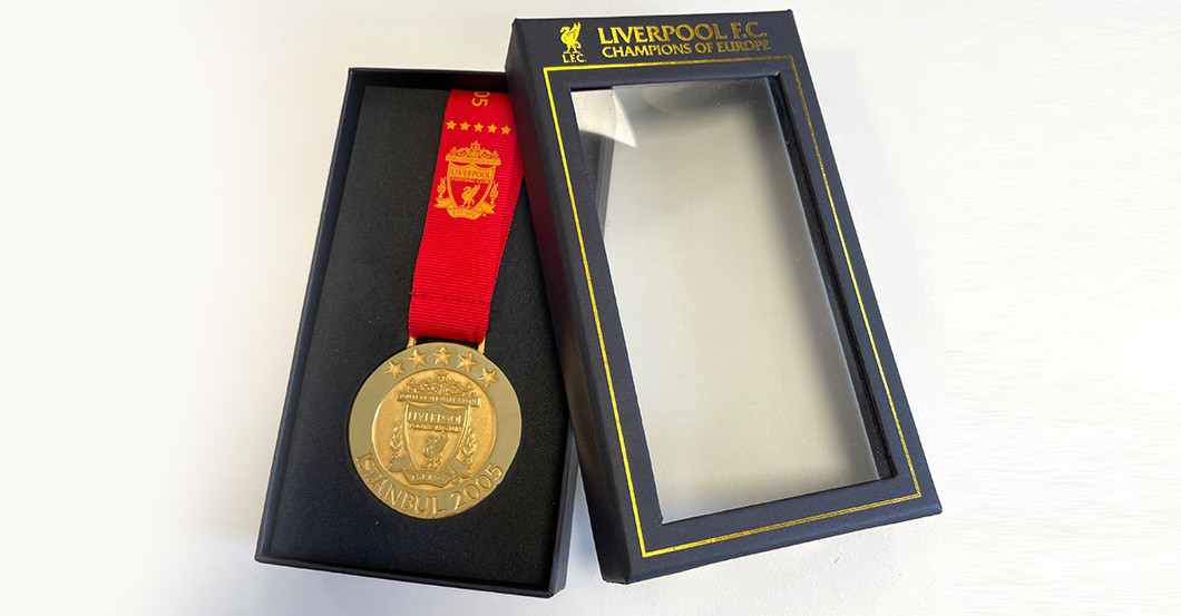  KL Liverpool Medaille 
