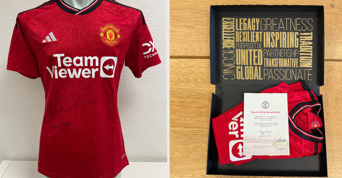 KL ManUtd Sammlerbox   KL ManUtd Sammlerbox