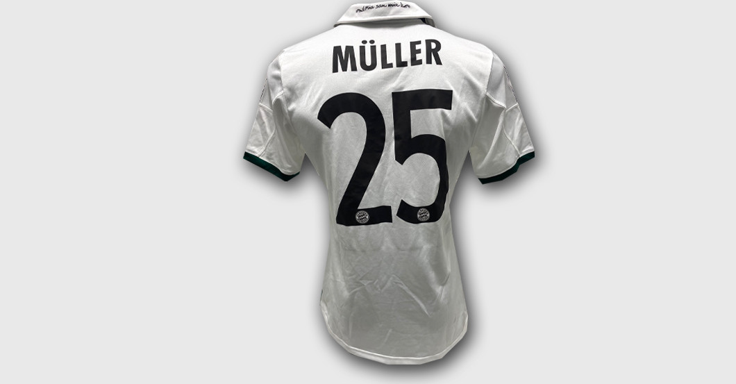 KL Müller Trikot signiert   KL Müller Trikot signiert