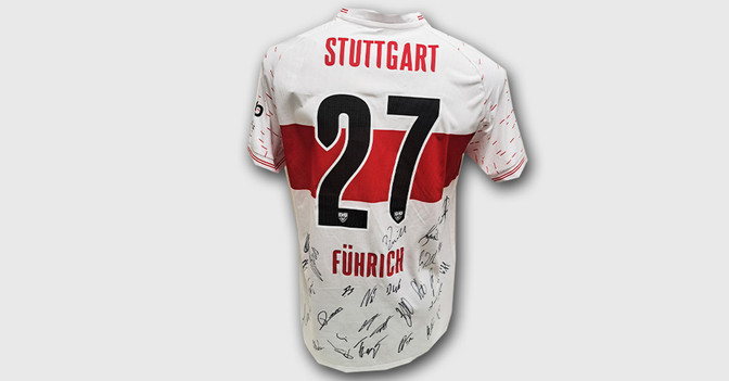 KL VfB Trikot Führich   KL VfB Trikot Führich