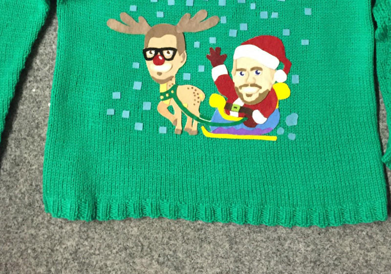  Klaas Weihnachtspulli 