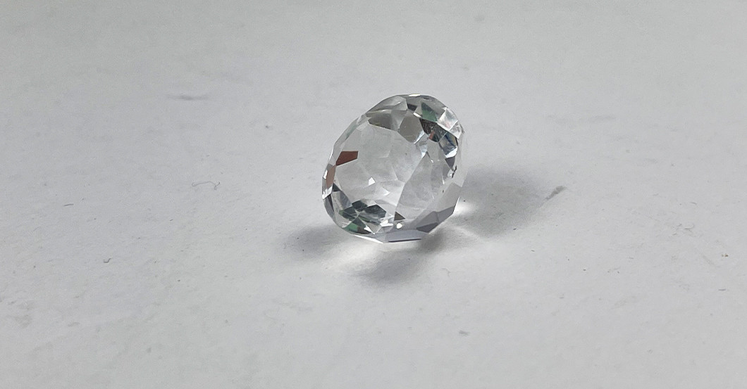 Klarer Bergkristall rund   Klarer Bergkristall rund