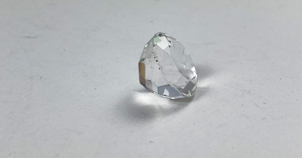 Klarer Bergkristall rund   Klarer Bergkristall rund