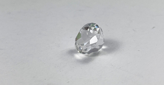 Klarer Bergkristall rund   Klarer Bergkristall rund