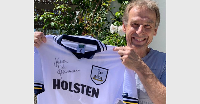 Klinsmann Spurs Trikot 