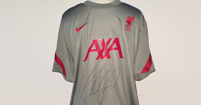 Klopp Shirt getragen   Klopp Shirt getragen