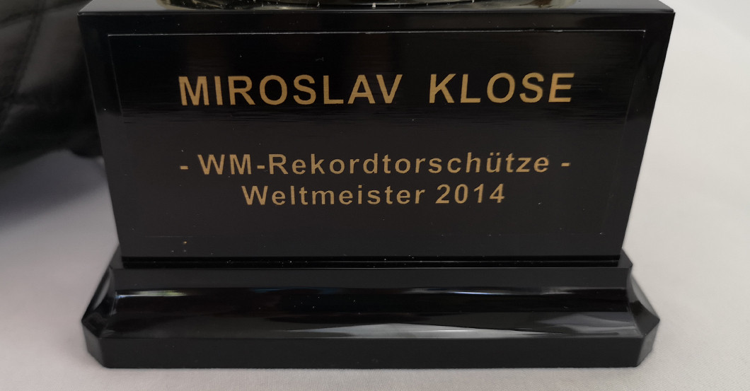 Klose Fußballschuhe Pokal   Klose Fußballschuhe Pokal